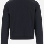 FELPA CON ZIP IN JERSEY GG JACQUARD 872398 XJHX34816 GUCCI 