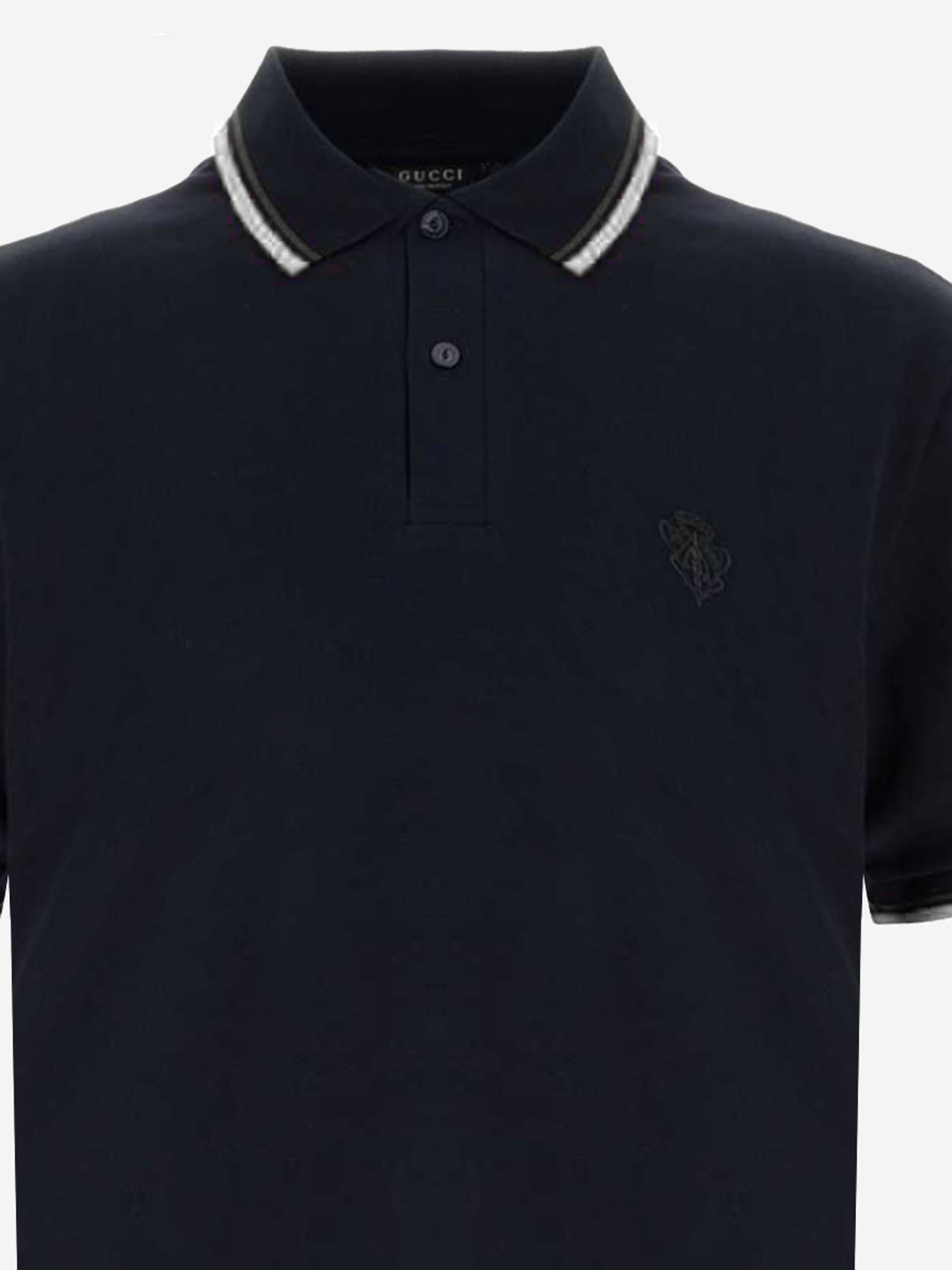 POLO IN COTONE CON RICAMO LOGO 872471 XJHX61000 GUCCI 