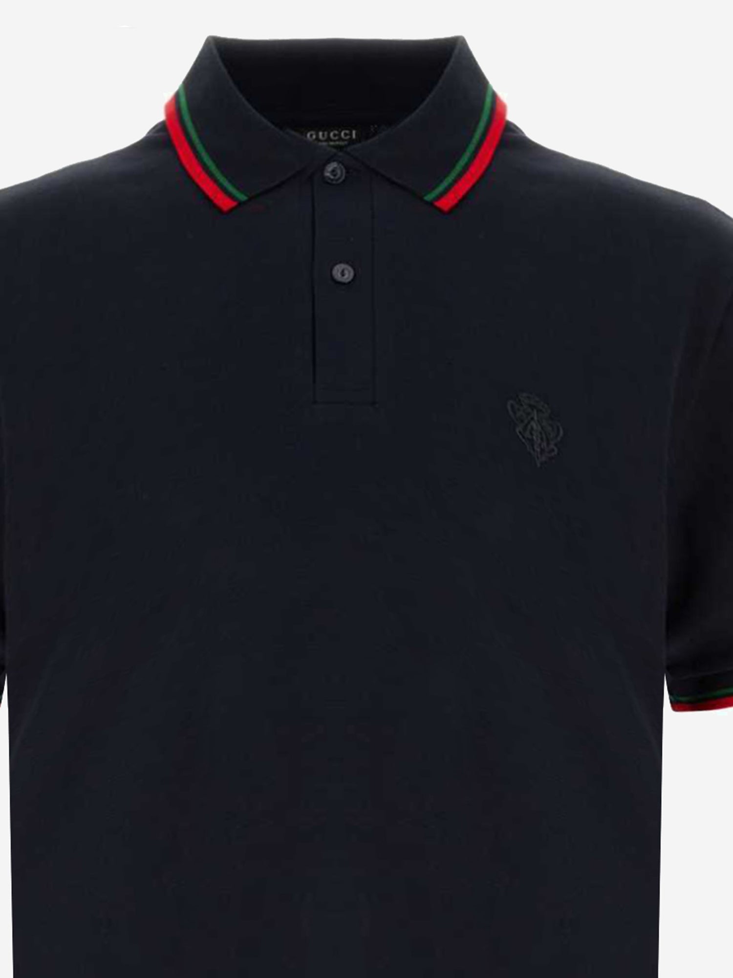 POLO IN COTONE CON RICAMO LOGO 872471 XJHX64816 GUCCI 
