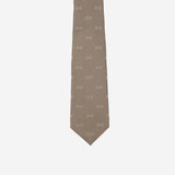 CRAVATTA IN SETA JACQUARD CON MORSETTO 874104 4E0092400 GUCCI 