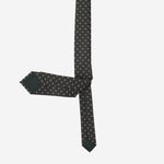 CRAVATTA IN JACQUARD DI SETA CON DOPPIA G 874112 4E0093175 GUCCI 