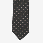 CRAVATTA IN JACQUARD DI SETA CON DOPPIA G 874112 4E0093175 GUCCI 