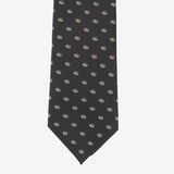 CRAVATTA IN JACQUARD DI SETA CON DOPPIA G 874112 4E0093175 GUCCI 