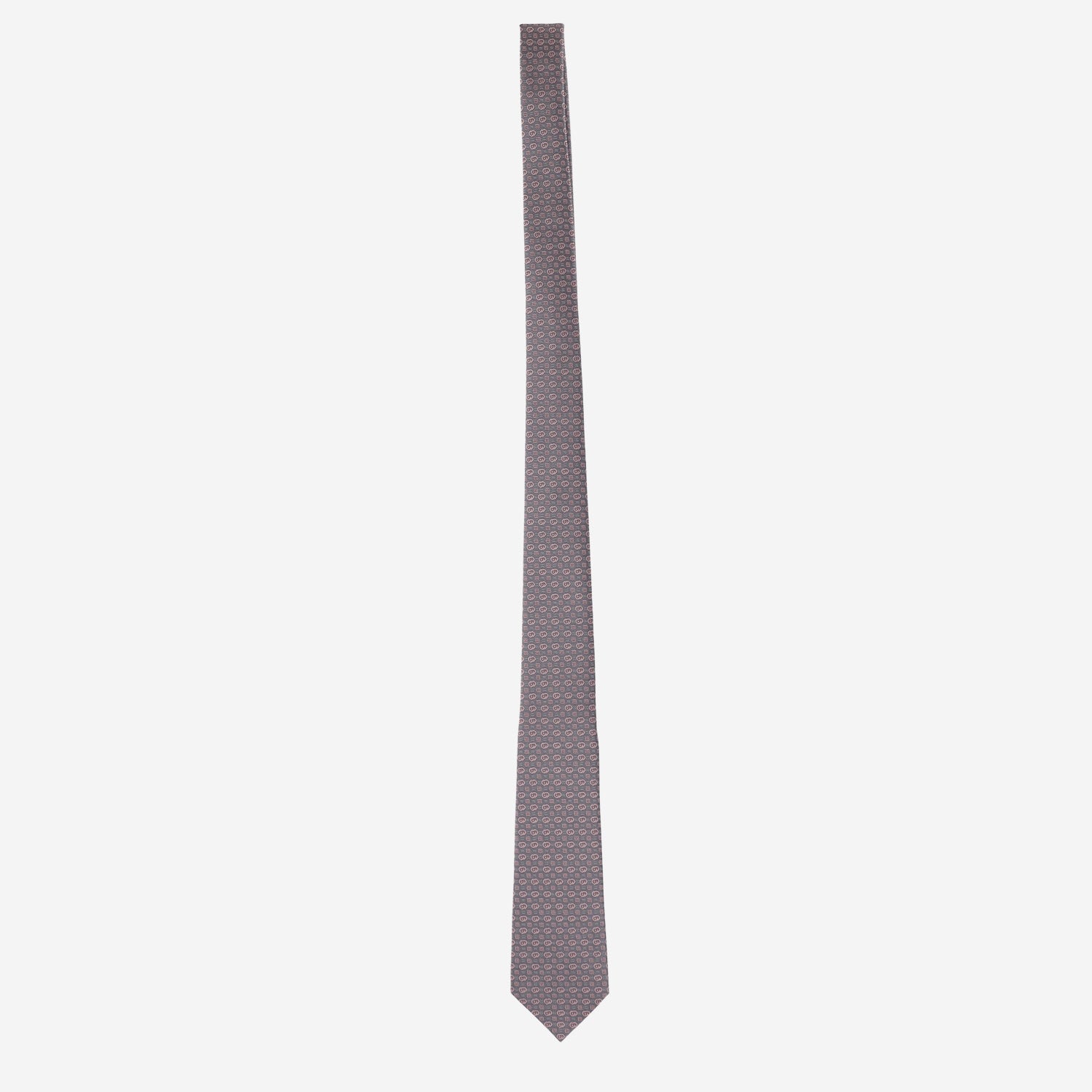 CRAVATTA IN SETA JACQUARD CON INCROCIO GG 874115 4E0091472 GUCCI 