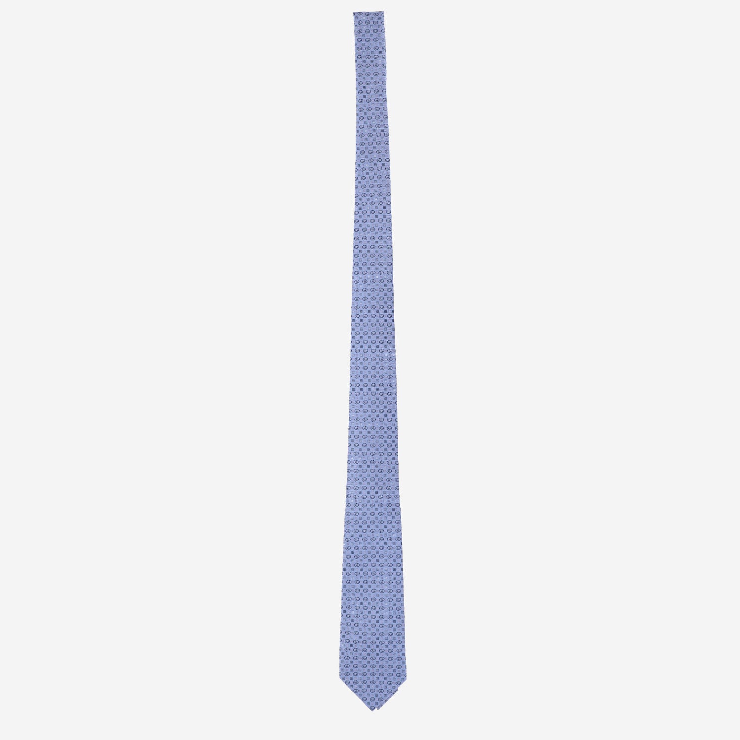 CRAVATTA IN SETA JACQUARD CON INCROCIO GG 874115 4E0094968 GUCCI 