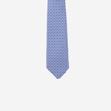 CRAVATTA IN SETA JACQUARD CON INCROCIO GG 874115 4E0094968 GUCCI 