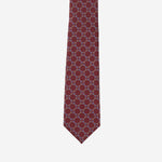 CRAVATTA IN SETA JACQUARD CON MORSETTO 874119 4E0096569 GUCCI 