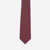 CRAVATTA IN SETA JACQUARD CON MORSETTO 874119 4E0096569 GUCCI 