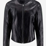 GIACCA IN PELLE CON WEB 874158 XNBDW1060 GUCCI 