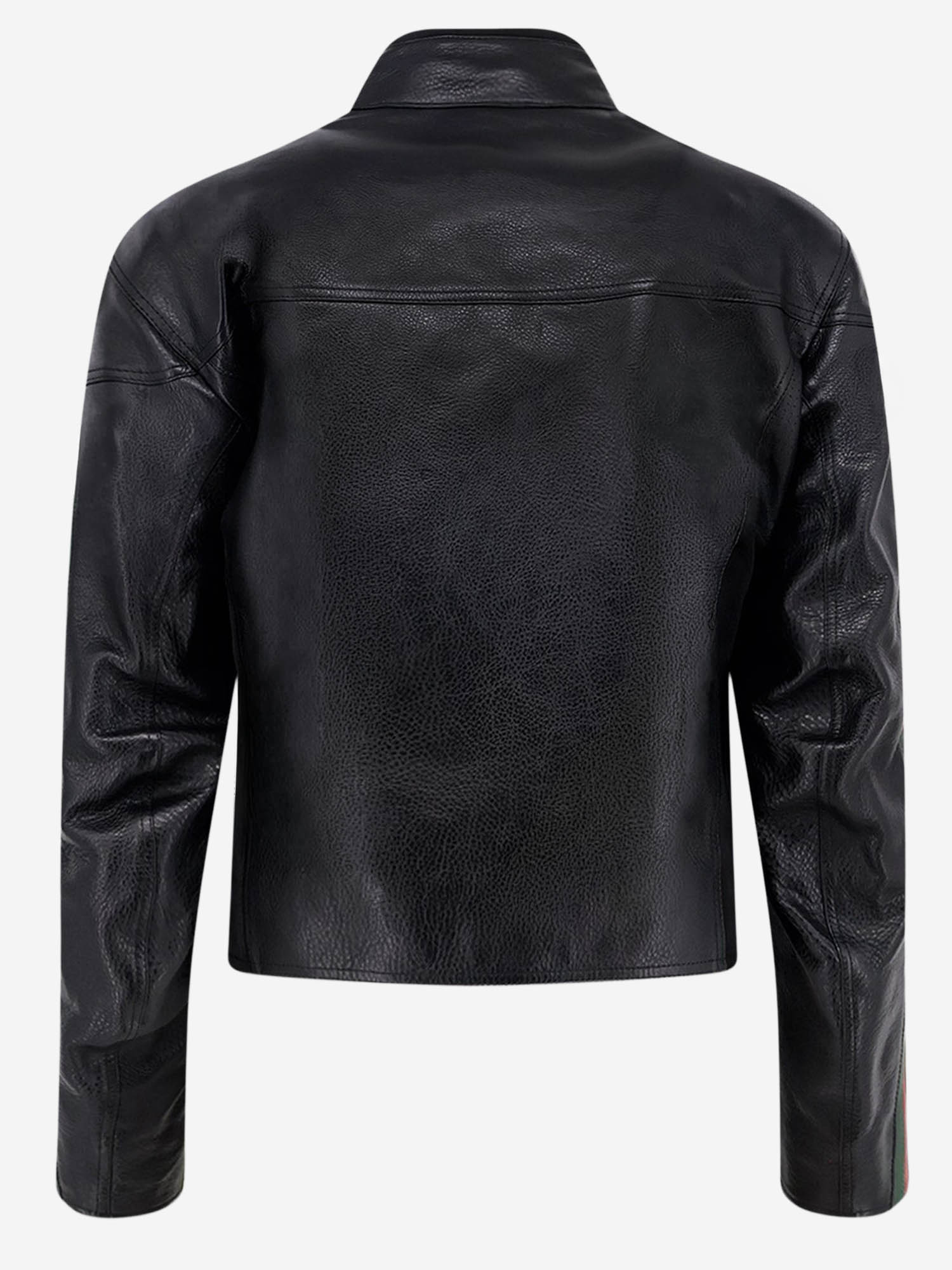 GIACCA IN PELLE CON WEB 874158 XNBDW1060 GUCCI 