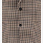 GIACCA MONOPETTO IN LANA A QUADRETTI 874604 ZAU809549 GUCCI 