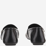 MOCASSINI IN PELLE CON LOGO 874862 AAGSG1000 GUCCI 
