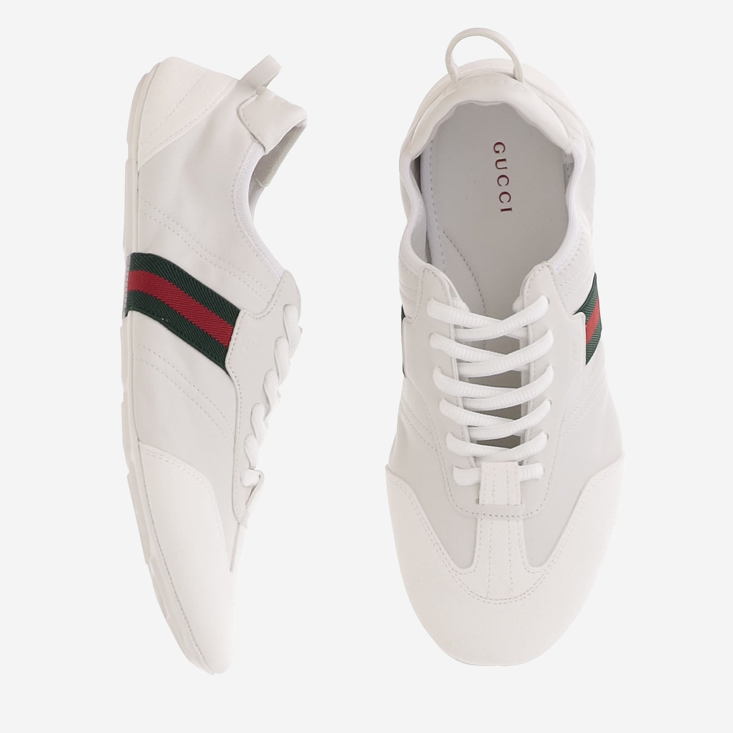 SNEAKER FLEX IN SUEDE E PELLE 874883 AAGY39049 GUCCI 