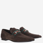 MOCASSINI COMO IN SUEDE 874936 AAG9O2052 GUCCI 