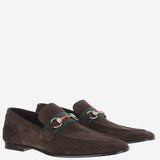 MOCASSINI COMO IN SUEDE 874936 AAG9O2052 GUCCI 