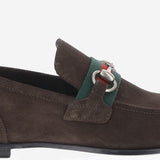 MOCASSINI COMO IN SUEDE 874936 AAG9O2052 GUCCI 
