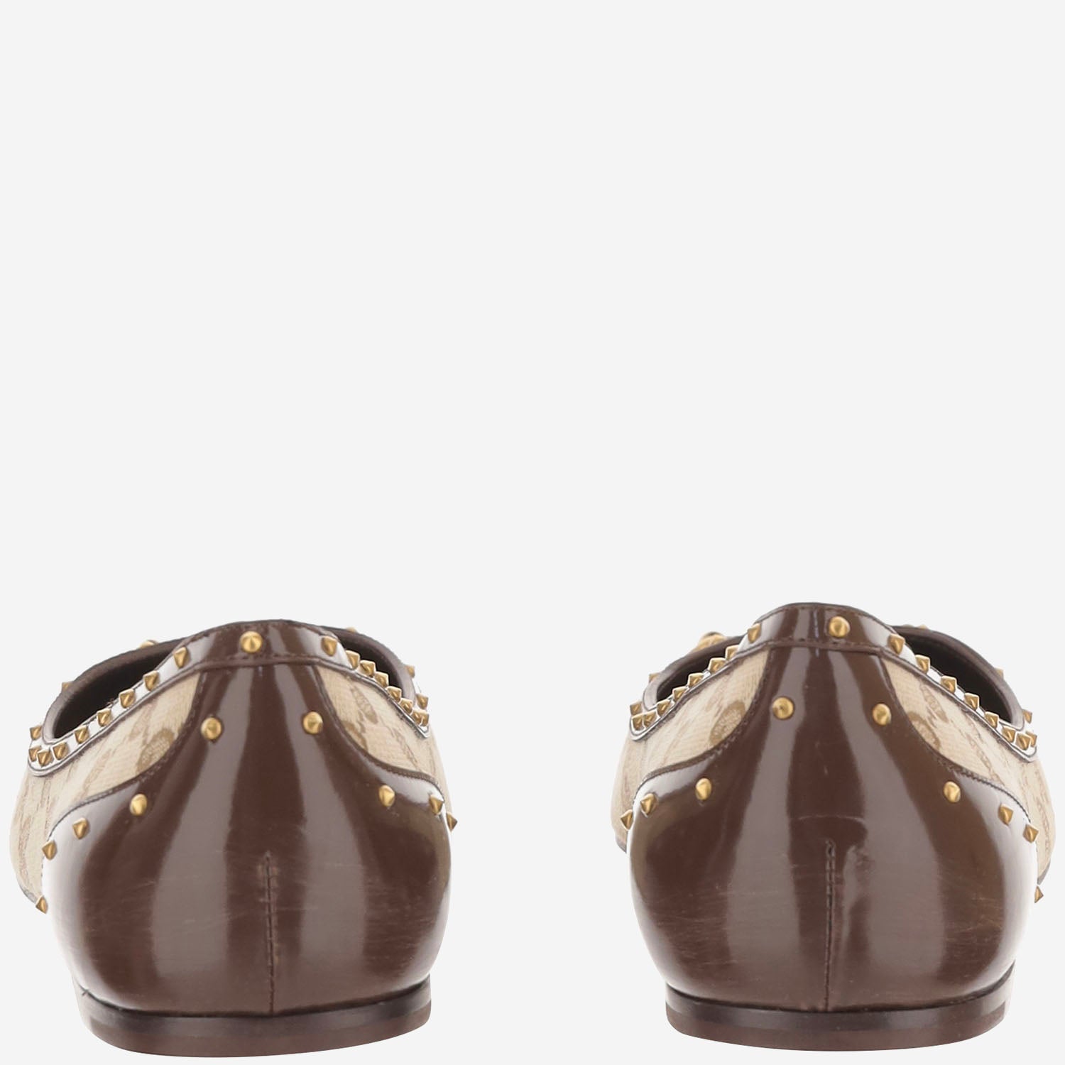 BALLERINE SAVOY IN TESSUTO GG E PELLE 875050 FAF7F9649 GUCCI 