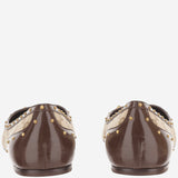 BALLERINE SAVOY IN TESSUTO GG E PELLE 875050 FAF7F9649 GUCCI 