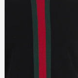 MAGLIA IN CASHMERE CON WEB 875161 XKFPA1060 GUCCI 