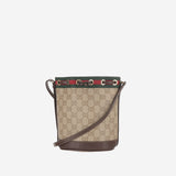 MINI BORSA A SECCHIELLO CON NASTRO WEB 876060 FAF8R8547 GUCCI 