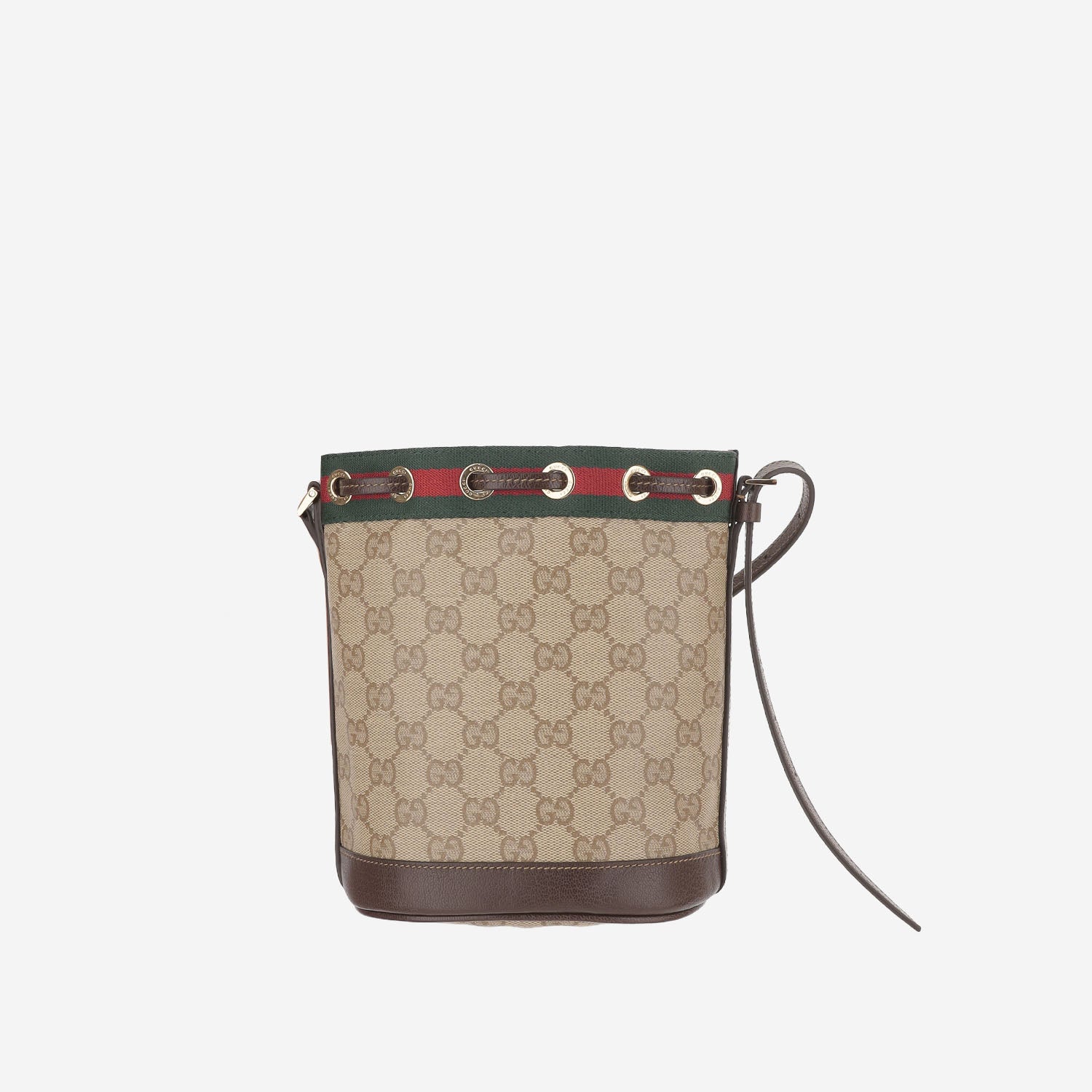 MINI BORSA A SECCHIELLO CON NASTRO WEB 876060 FAF8R8547 GUCCI 