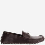 MOCASSINI IN PELLE CON LOGO 876323 AAGG12117 GUCCI 