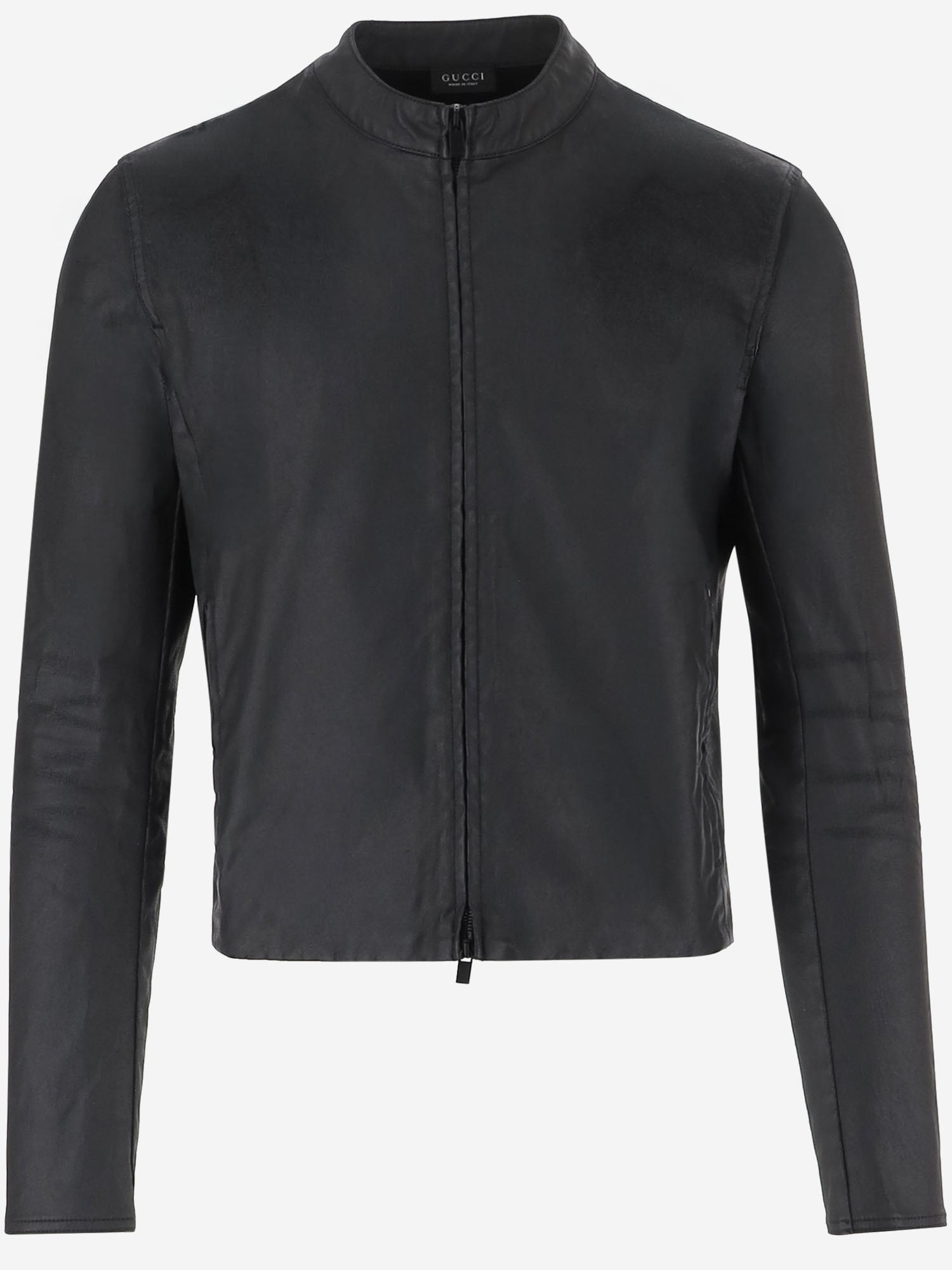 Giacca in denim di cotone stretch spalmato A0041H XDDH31000 GUCCI 