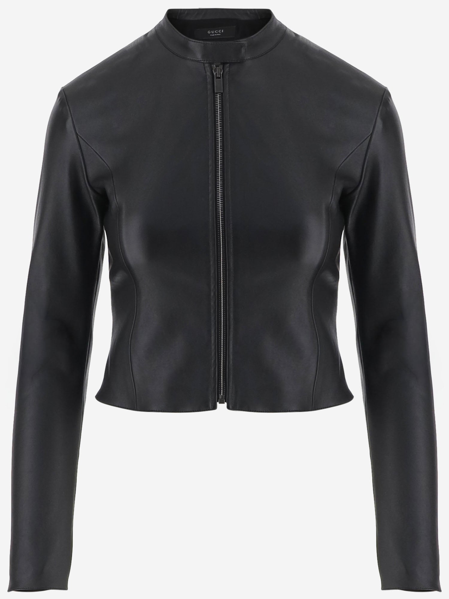 GIACCA IN PELLE LEGGERA STRETCH A0043O XNBC51000 GUCCI 