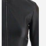 GIACCA IN PELLE LEGGERA STRETCH A0043O XNBC51000 GUCCI 