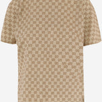T-SHIRT IN COTONE CON STAMPA GG A0045G XJH312064 GUCCI 