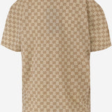 T-SHIRT IN COTONE CON STAMPA GG A0045G XJH312064 GUCCI 