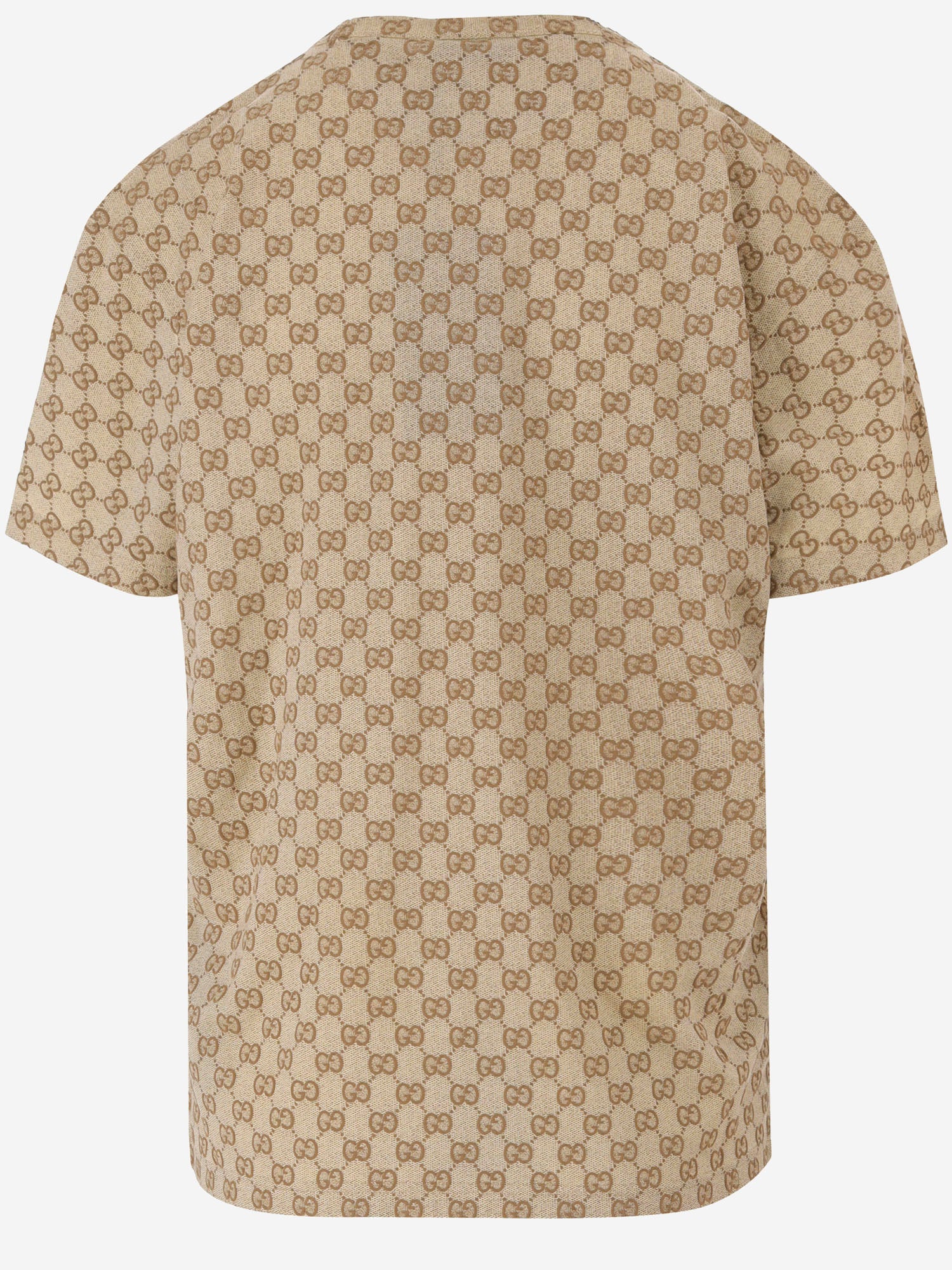 T-SHIRT IN COTONE CON STAMPA GG A0045G XJH312064 GUCCI 