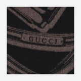 SCIARPA IN LANA E CASHMERE CON LOGO A005HB 4GAKX1062 GUCCI 