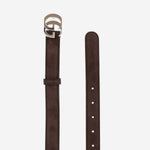 CINTURA IN PELLE SCAMOSCIATA A005SN CAACZ2714 GUCCI 