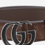 CINTURA IN PELLE SCAMOSCIATA A005SN CAACZ2714 GUCCI 
