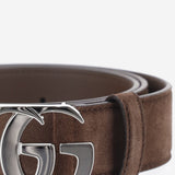 CINTURA CUT GG MARMONT IN SUEDE A005SY CAACZ2714 GUCCI 