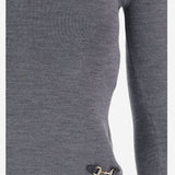 MAGLIA IN LANA CON DETTAGLIO MORSETTO A0064X XKFS21162 GUCCI 