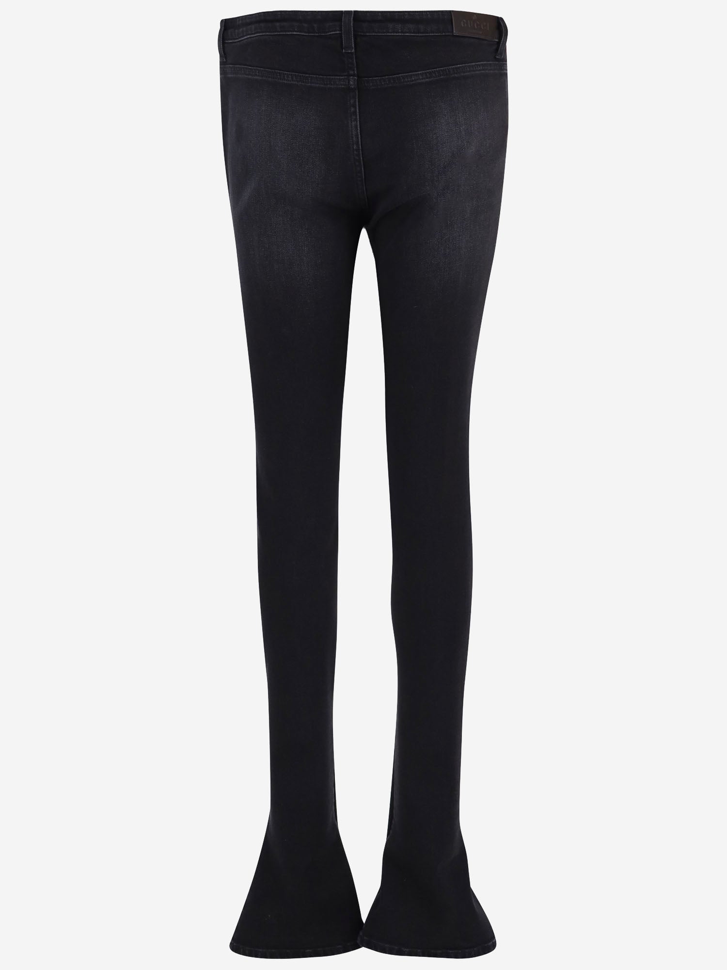JEANS IN COTONE A GAMBA SVASATA A0067E XDDIR1000 GUCCI 