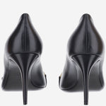 Décolleté in pelle con morsetto A0068H 0IC001000 GUCCI 