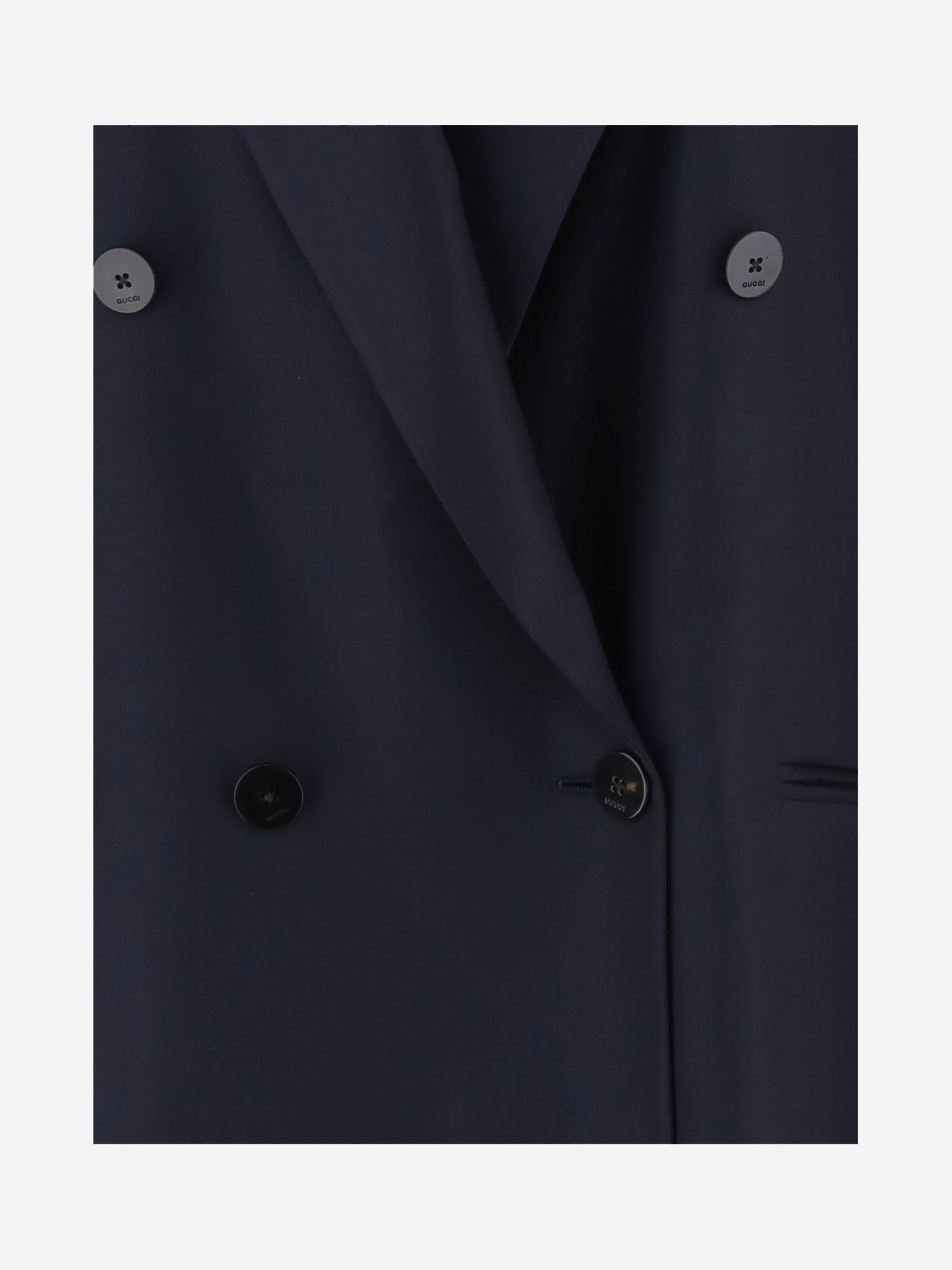 GIACCA DOPPIOPETTO IN LANA A0068Z ZAVMD4294 GUCCI 