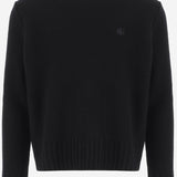 MAGLIONE IN LANA E CASHMERE CON LOGO A006B0 XKFRI1043 GUCCI 