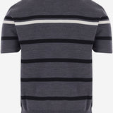 Polo a righe in misto lana A006CO XKFTA1052 GUCCI 