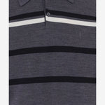 Polo a righe in misto lana A006CO XKFTA1052 GUCCI 