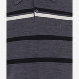 Polo a righe in misto lana A006CO XKFTA1052 GUCCI 