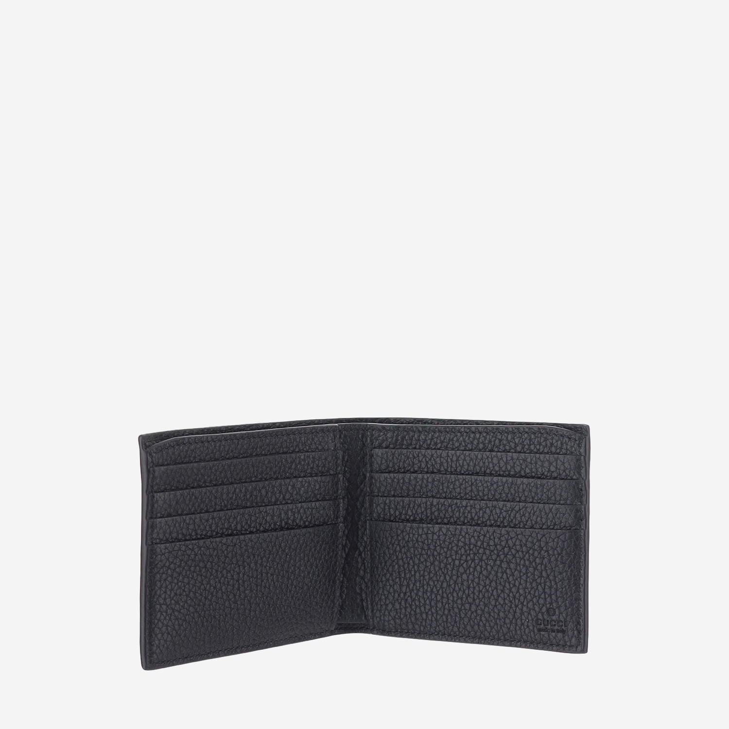 PORTAFOGLIO IN PELLE CON NASTRO WEB A0076O AAHAL1053 GUCCI 
