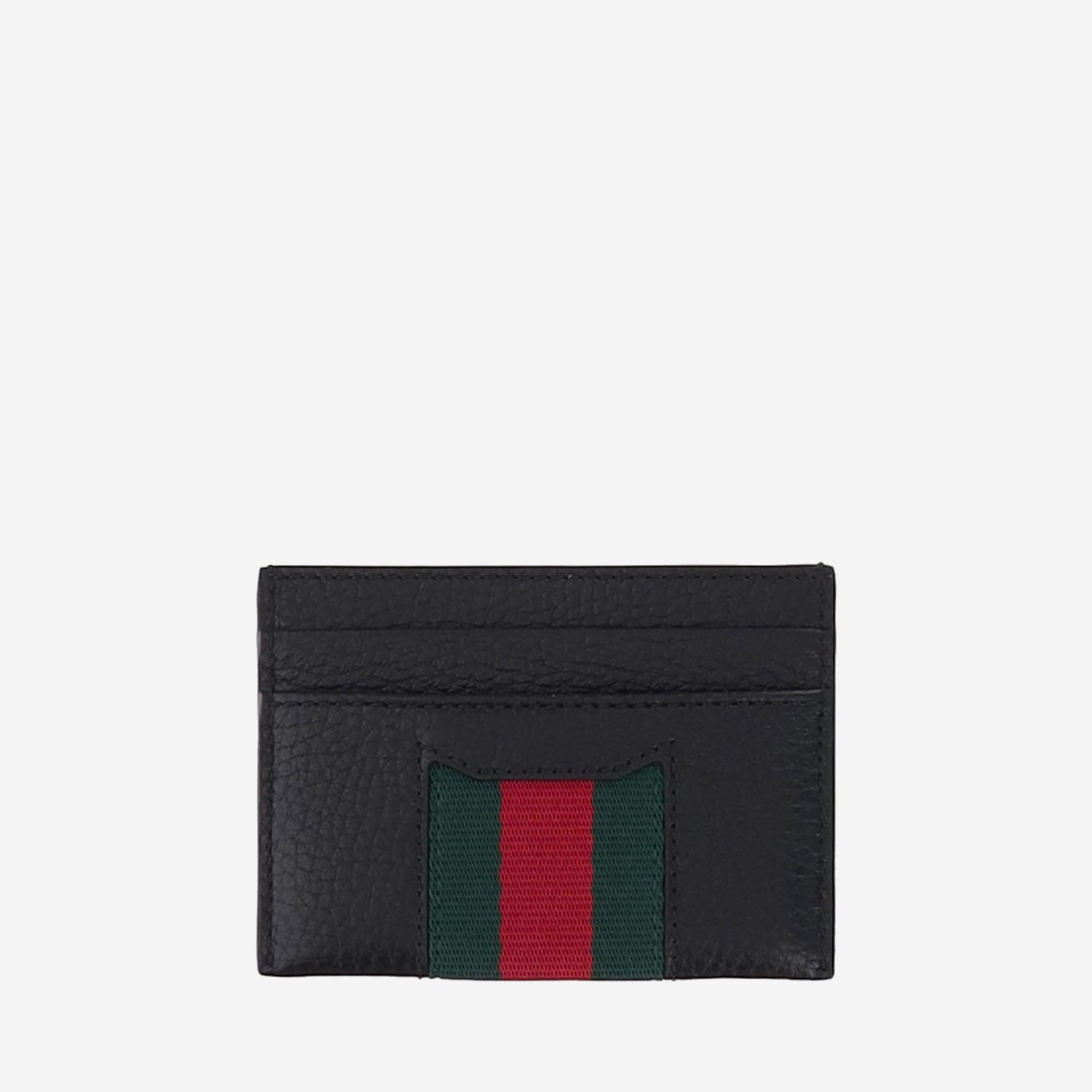 PORTACARTE IN PELLE CON LOGO A0076X AAHAL1053 GUCCI 