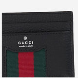 PORTACARTE IN PELLE CON LOGO A0076X AAHAL1053 GUCCI 