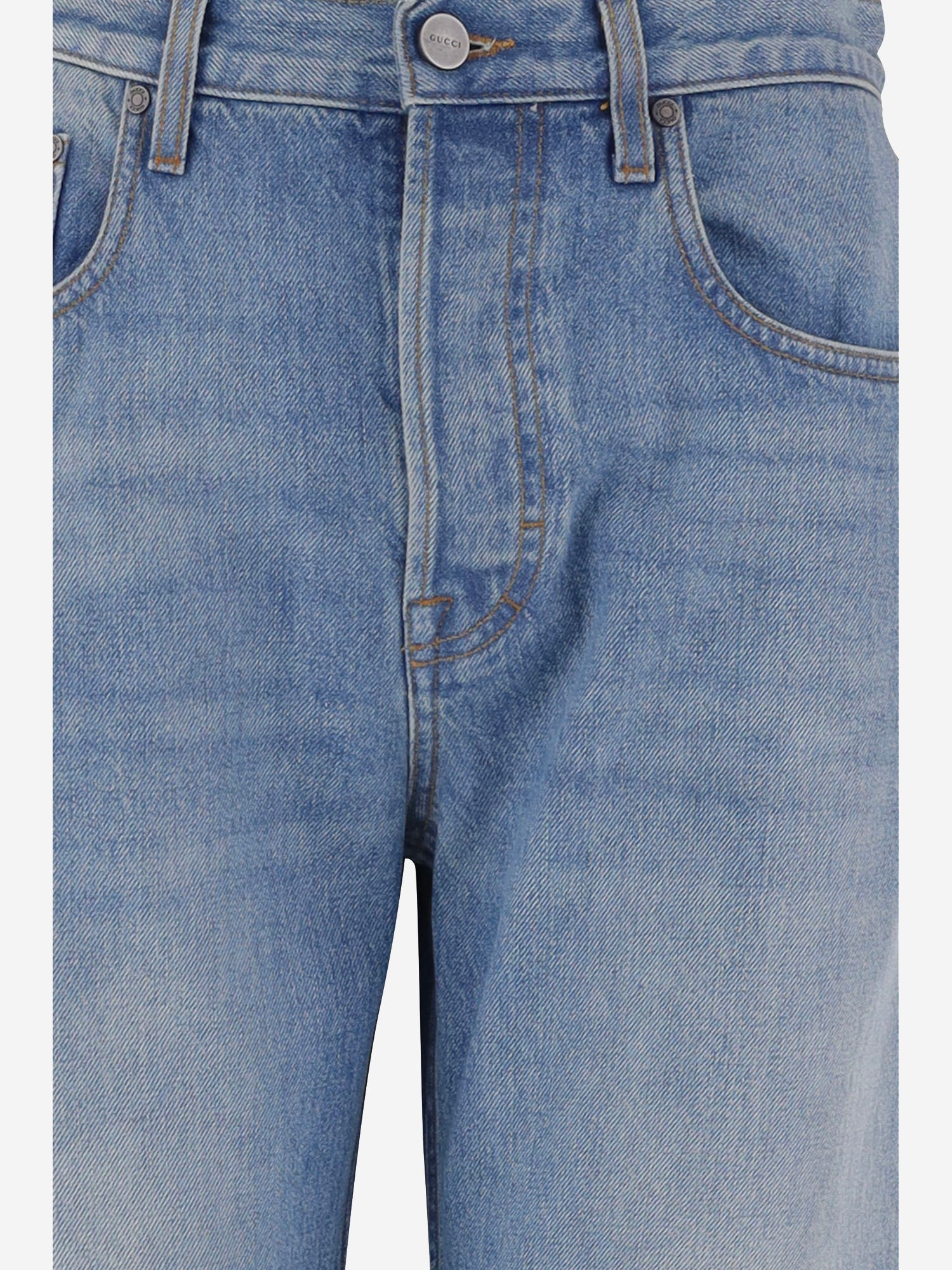 JEANS IN DENIM DI COTONE A0077Z XDDJP4009 GUCCI 