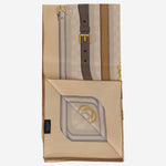 FOULARD IN TWILL DI SETA STAMAPATA A007EA 3G0019700 GUCCI 
