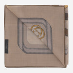 FOULARD GG IN TWILL DI SETA A007EB 3GARI9700 GUCCI 